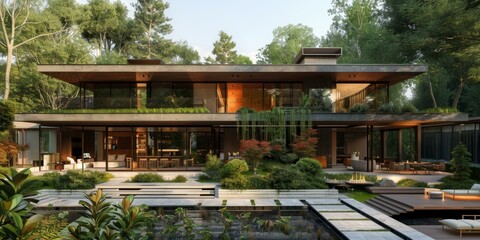 Modern Luxurious House Exterior Design