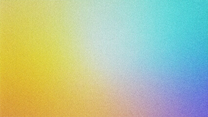 Futuristic Gradient Background Featuring Grainy Noise Texture. Smooth Fluid Shapes and Vibrant Colors for Eye-Catching Poster Designs