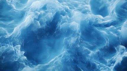 Obraz premium Abstract Blue and White 3D Background