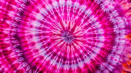 Vibrant Pink Tie Dye Pattern for Fashion, Backgrounds, Textiles, and Artsy Creative Projects