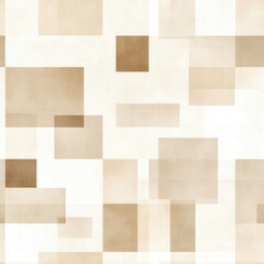 Abstract geometric background with soft beige and white tones.