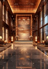 Luxury Hotel Lobby Interior Design
