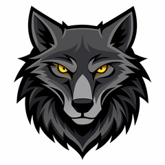 Fototapeta premium wolf head mascot