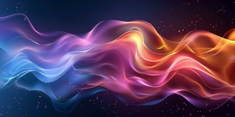 Abstract Flowing Colors
