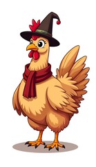 chicken cartoon