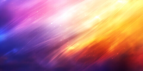 Obraz premium Colorful Abstract Light Streaks - Vibrant Background Design
