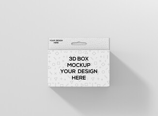 Slim Rectangle with Hanger Packaging Box Vol. 2