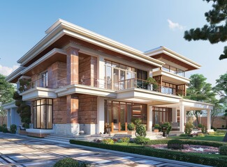 Luxury Modern Villa Exterior Design