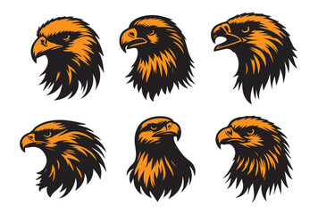 Hawks in Flight Stunning Vector Art Set
Predatory Elegance  A Hawk Illustration Collection