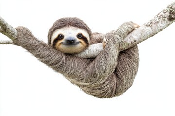 Peaceful Sloth Tree Branch
