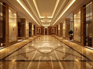 Luxury Hotel Lobby Interior Design
