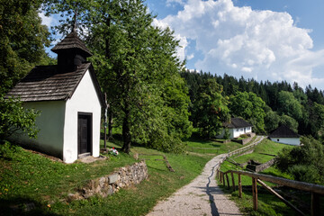 Kaliste village, Banska Bystrica district, Slovakia