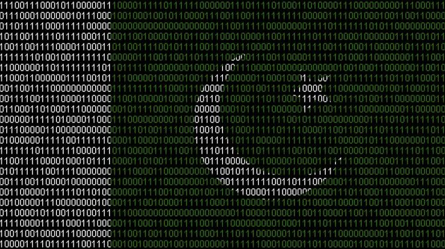 Binary code on flag of Pakistan. Program source code or Hacker concept on Pakistani flag. Pakistan digital technology security, hacking or programming
