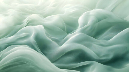 Obraz premium Abstract Green Fabric Texture Background