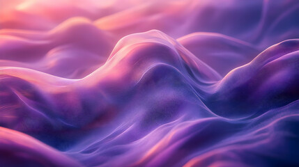 Obraz premium Abstract Purple and Pink 3D Wavy Background