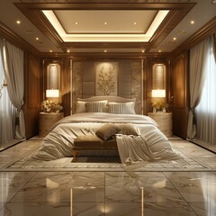 Luxury Master Bedroom Interior Design
