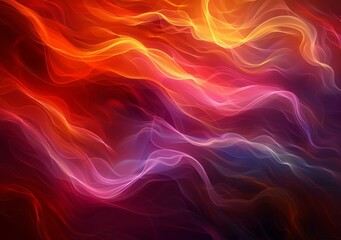 Fototapeta premium Abstract Colorful Flowing Lines Background Design