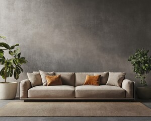 Modern Living Room Interior Design with Luxury Furniture and Cozy Ambiance