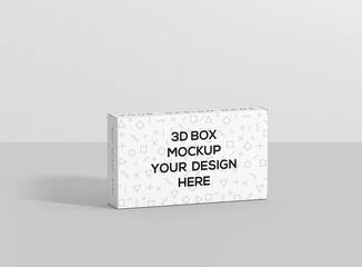 Wide Flat Rectangle Packaging Box Vol. 3