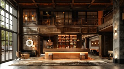 Grand Hotel Lobby Interior Design