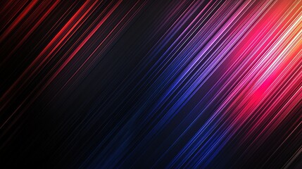 An abstract composition of colorful streaks in red, blue, and black, creating a dynamic, modern visual effect.