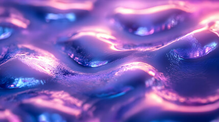 Abstract 3D Background with Purple and Blue Hues