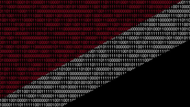 Binary code on flag of Sealand Principality of. Program source code or Hacker concept on Sealand flag. Sealand digital technology security, hacking or programming