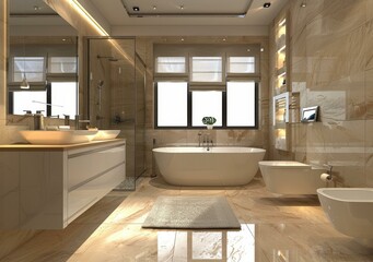 Luxury Modern Bathroom Interior Design
