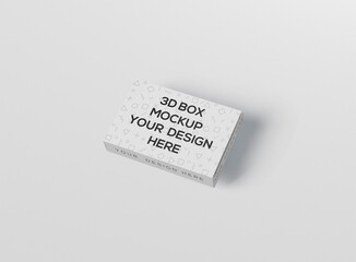 Wide Flat Rectangle Packaging Box Vol. 8