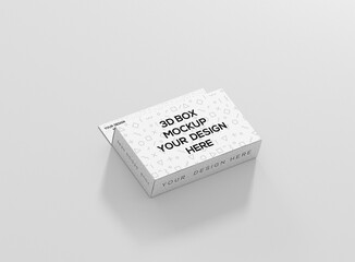 Wide Rectangle with Hanger Packaging Box Vol. 5