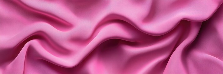 Obraz premium Elegant Pink Textile Design with Flowing Ripples and Beautiful Folds