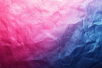 Obraz premium Abstract pink, purple and blue crumpled paper texture background.