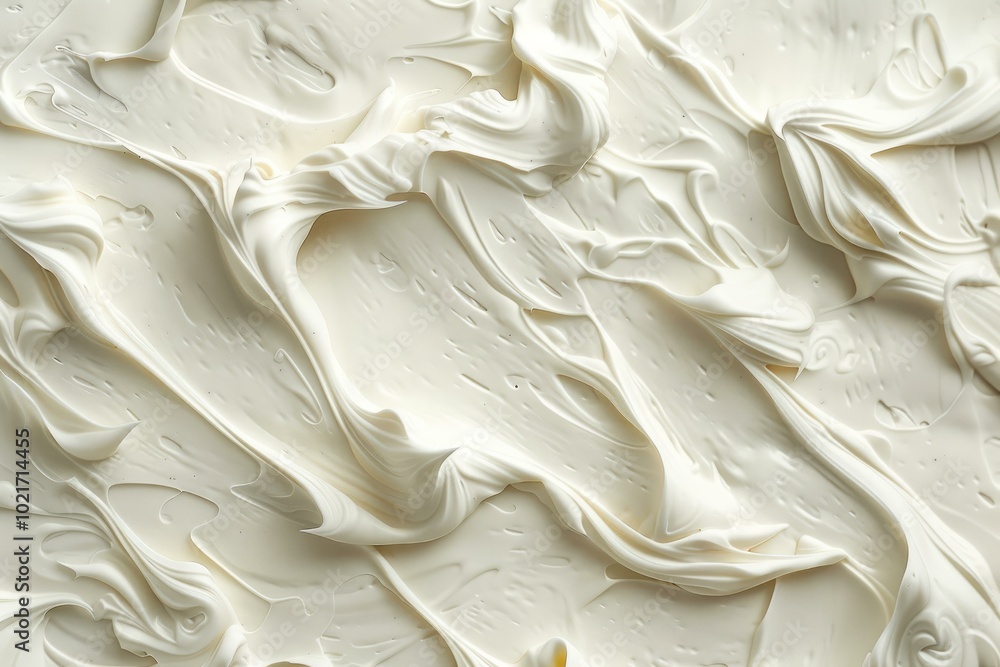 Poster luxurious creamy white texture background with smooth surface and abstract pattern for minimalist de
