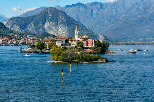 L'isola dei Pescatori, Lago Maggiore, Italia