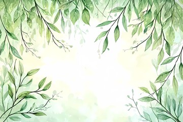 Soft Pastel Green Background for Gentle Eco Designs