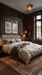 Elegant Vintage Bedroom Interior Design