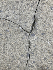 Obraz premium cemento gris agrietado textura en el suelo roto IMG_6596-as24