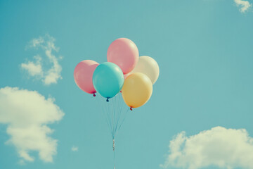 Bunte Luftballons