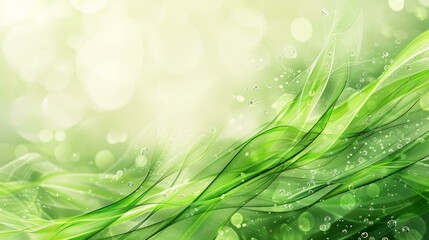 Obraz premium Green Abstract Background