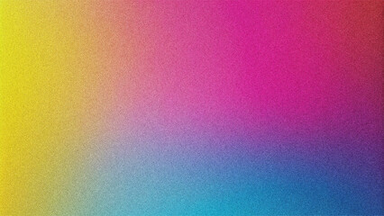 Vibrant Gradient Background with Grainy Noise Texture. Smooth Fluid Shapes and Futuristic Design for Posters, Featuring Colorful Gradient and Grainy Effects.
