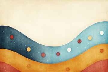 Obraz premium A wavy abstract pattern with dotted details, perfect for creative and decorative projects. 