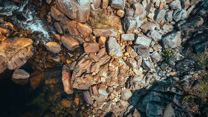 Travessia Natureza Chapada Veadeiros Cerrado Rio Preto Cachoeira Caminhada Trekking Paisagem Seca...
