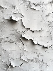 Obraz premium White paint peeling off of a wall