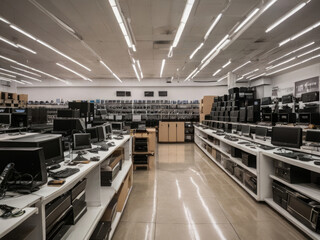 Fototapeta premium electronics store