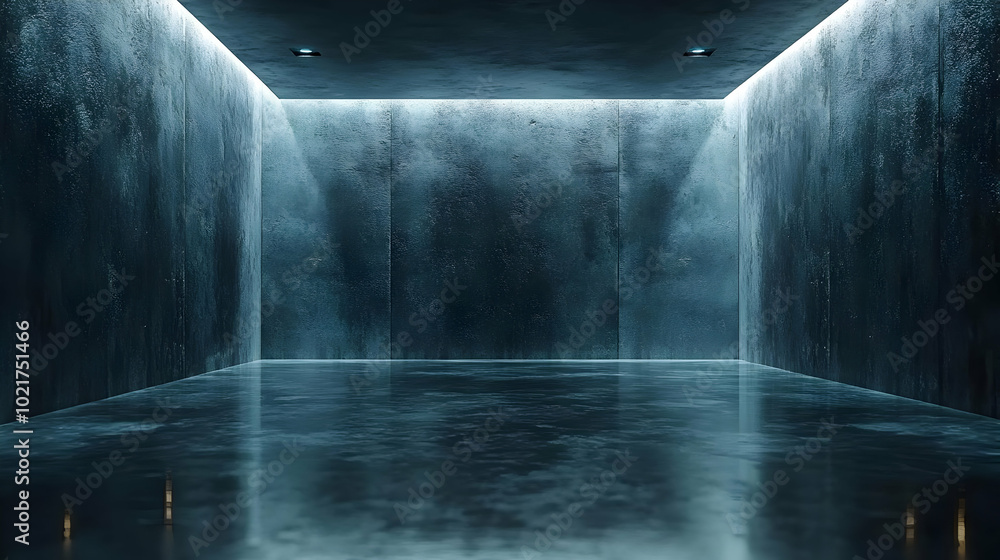 Poster abstract background with light reflections and minimalist design