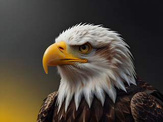 Obraz premium American eagle head