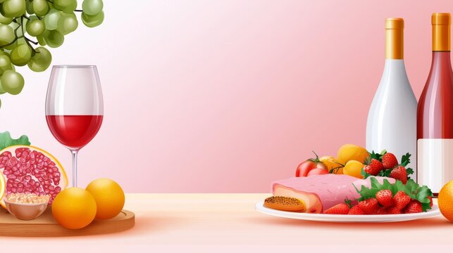 Featuring housewarming party icons, this background is perfect for celebrating a new home with family and friends.