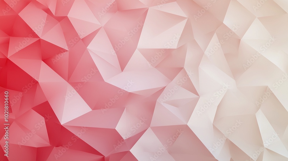Aufkleber a close-up photo of a solid red and white background featuring a repeating pattern of geometric shap