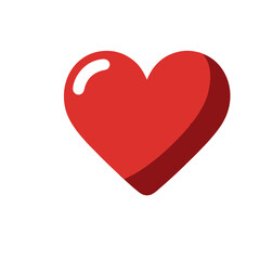love heart, heart in red colour,heart icons