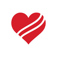 love heart, heart in red colour,heart icons